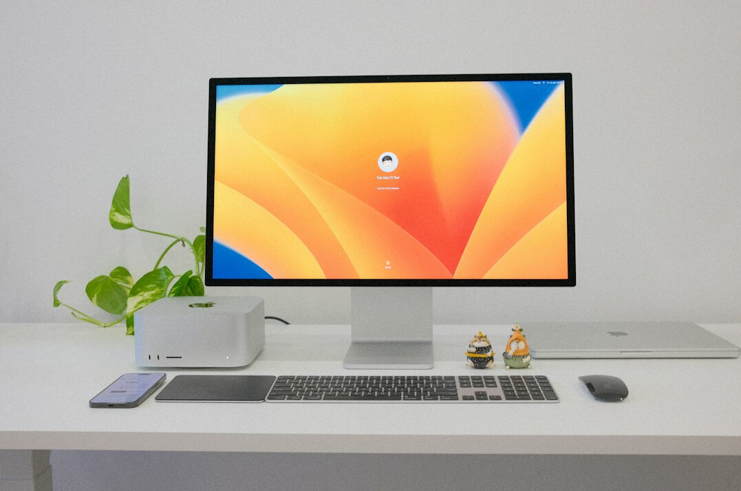 Monitor displaying source code in a workspace